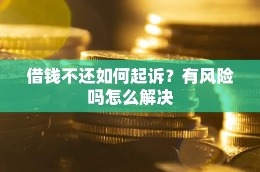 北京借钱不还如何起诉？有风险吗怎么解决