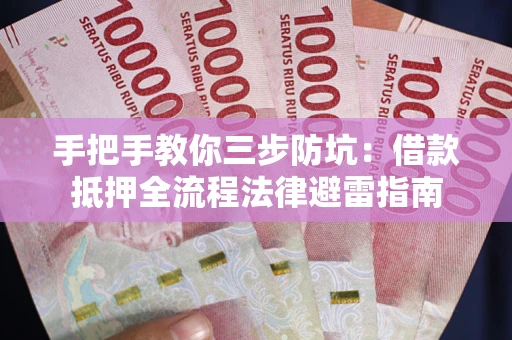 北京手把手教你三步防坑：借款抵押全流程法律避雷指南