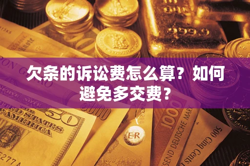 北京欠条的诉讼费怎么算？如何避免多交费？