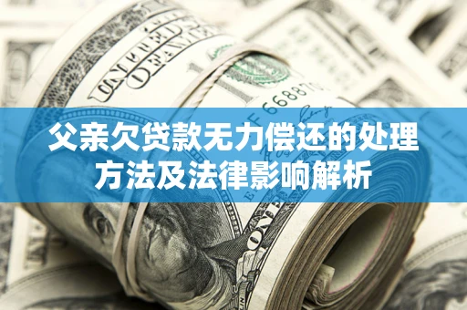 北京父亲欠贷款无力偿还的处理方法及法律影响解析
