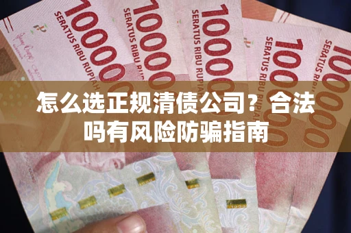 北京怎么选正规清债公司？合法吗有风险防骗指南