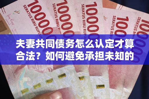 北京夫妻共同债务怎么认定才算合法？如何避免承担未知的债务风险？